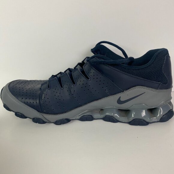 Nike Reax 8 TR Cross Training Shoes Men's 10.5 Blue Gray Sneakers - Picture 11 of 16